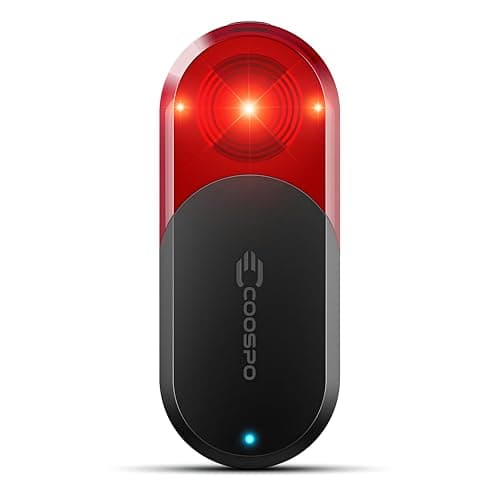 COOSPO TR70 Luz Trasera Radar Inteligente Bicicleta, 140m Detección, Bluetooth & Ant+ Conexión Dual, 7 Modos, 40h Batería, IP67 Impermeable VTT & Carretera