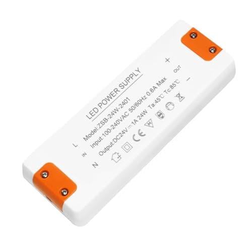 Transformador 220v a 24v, Transformador LED 24v 24w, LED Driver 24W, Alimentación 24v 2A 24w, Fuente 24V Para Fuente de Alimentación de Tira LED G4 GU5.3 MR11 MR16 Transformador LED