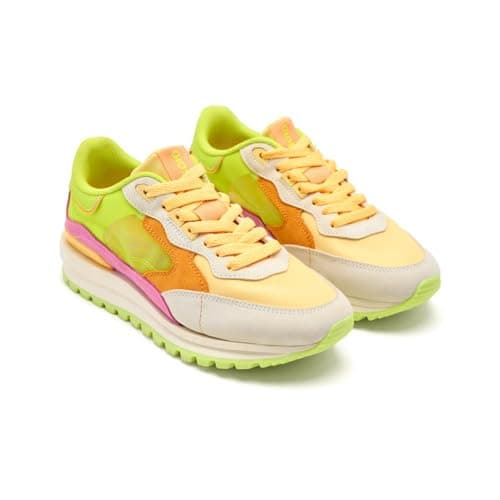 Zapatillas Piel Rejilla IOLA