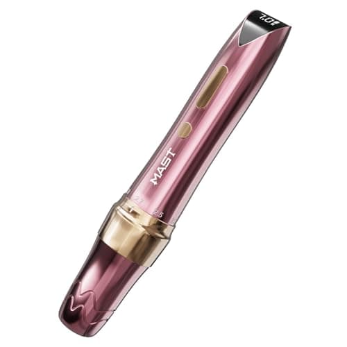 Mast P60 Máquina de Tatuaje Wireless Bateria Rotativa Tattoo Pen 5 Strokes Length 2.2mm - 3.2mm 121g/4.2oz peso, Digital Display Tattoo Gun para Eyeliner Lip, Scalp, Small Tattoo