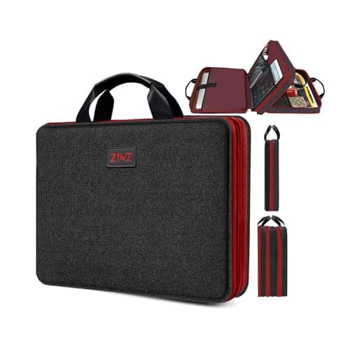 ZINZ Funda para Portátil Extensible 15,6",Estuche de Transporte Protector Compatible con MacBook Neo 16",MacBook Pro 16"/15,4",Dell XPS 16 y la Mayoría de los Portátiles de 15" 15,6" 16",B01RD01