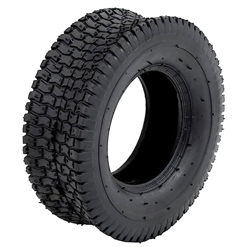 vidaXL Neumático para Carretilla Caucho Jardinería Útiles Herramientas Ferretería Taller Vivero Transporte Maquinaria Bricolaje Jardín 13x5.00-6 4PR