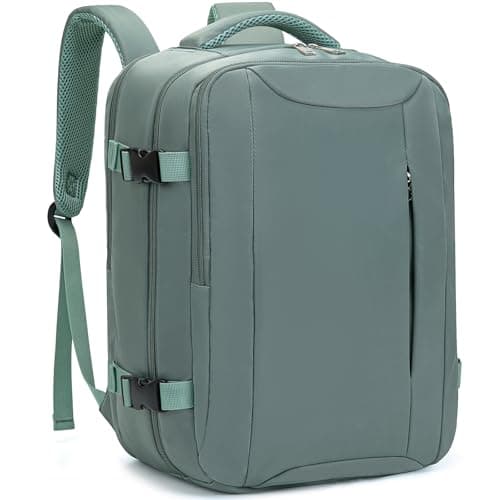VMIKIV Mochila 40x30x20 Mochila Viaje Cabina Avion 40x20x25 para Ryanair Vueling Wizz Air Equipaje de Mano con Bolsillo Antirrobo Mochila Resistente al Agua con Compartimentos