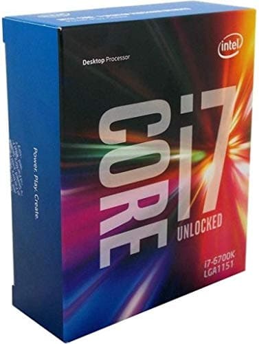 Intel Procesador Core i7 6700K (4 GHz, 4 núcleos, 8 hilos, caché de 8 MB, caja de enchufe LGA1151) (reacondicionado)