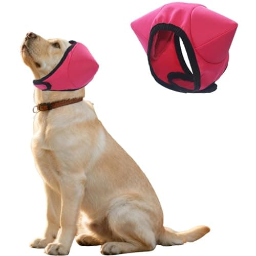 Orejeras impermeables para perros – Capucha antivibración para reducir el ruido, aliviar el estrés y hematoma, ideal para el aseo del pelo, bañarse, secarse y nadar