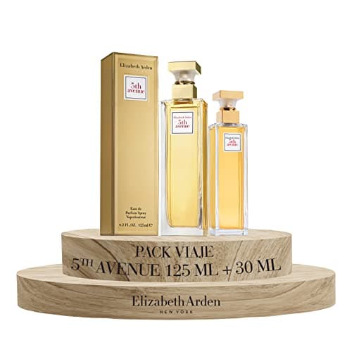Elizabeth Arden 5th Avenue Eau de Parfum, Set de Perfume para Mujer 125ml + 30ml, Fragancia Floral y Fresca