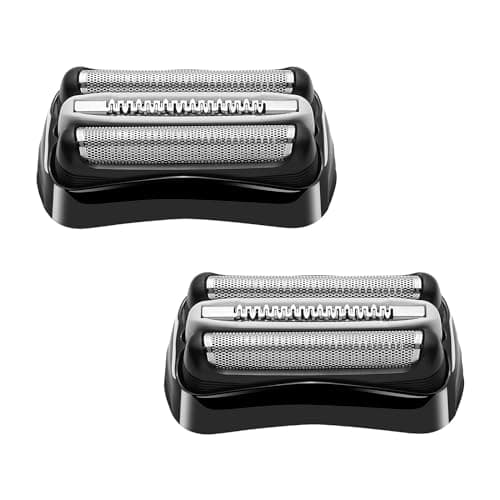 Juego de 2 cabezales de afeitadora de repuesto Serie 3 32B compatibles con Braun S3 3040s 3000s 3050cc 3010s 3070cc 3080s 3090s 310s 3020s 330s 370cc-4 380s-4