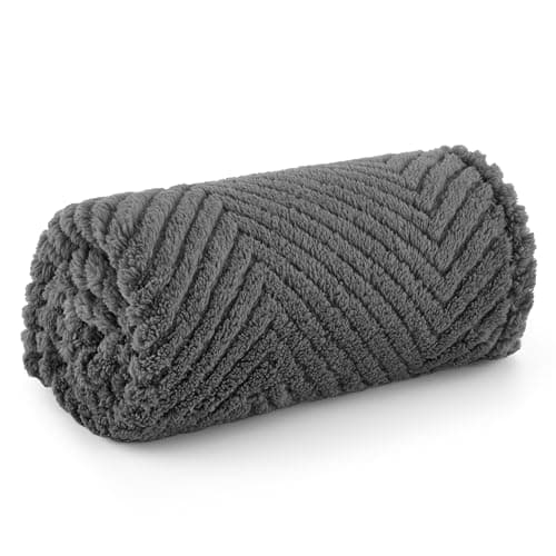 Bedsure Manta Perro, Manta Sofá para Perro Grande, Manta Suave para Gatos, Pequeños Antipelos Mascotas Cama (60x80cm, Gris)