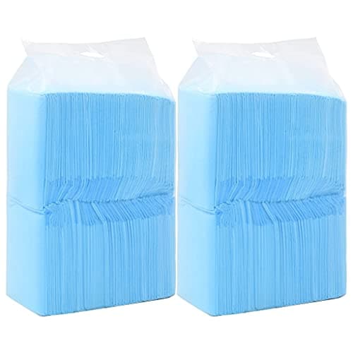 vidaXL 200x Empapadores para Mascota Textil no Tejido Animales de Compañía Casa Hogar Adiestramiento Educación Gasas Orines Micción 90x60 cm