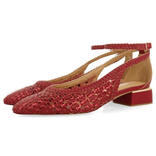 GIOSEPPO Bailarinas Trenzado Pulsera Piel BARDEJOV