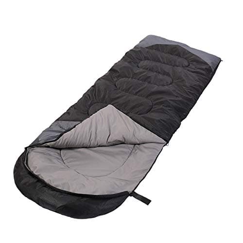SWTMERRY- Saco de Dormir 4 Estaciones (Verano, Primavera, otoño, Invierno) Clima cálido y frío: Uso Ligero, Impermeable en Interiores y Exteriores para niños Adultos Senderismo Mochilero Camping