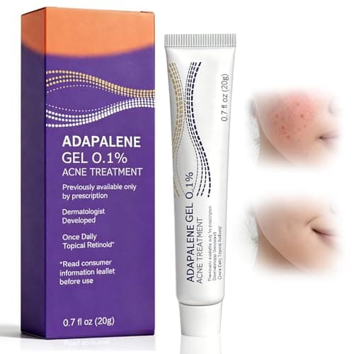 20g Crema Facial Anti Acné, Crema Acne Reduce los Granos, Reduce Granos y Puntos Negros, Textura Ligera de Absorción Inmediata, Para Todo Tipo de Piel