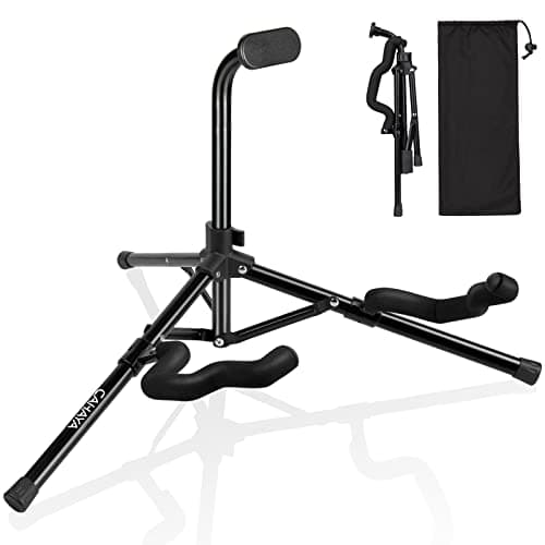 CAHAYA Soporte para Guitarra Universal Fácil de Montar Stand para Guitarra Compatible con Todas Las Guitarras Acustica Electrica Española