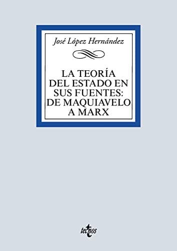 La teoría del Estado en sus fuentes: de Maquiavelo a Marx (Derecho - Biblioteca Universitaria de Editorial Tecnos)