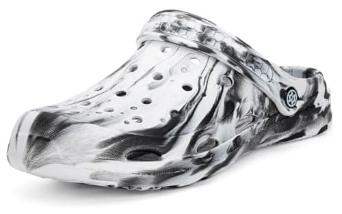 Zuecos Hombres Mujer Zapatillas de Playa Sandalias Piscina Verano Zapatos de Jardín Respirable Cómodos Pantuflas de Interior Exterior