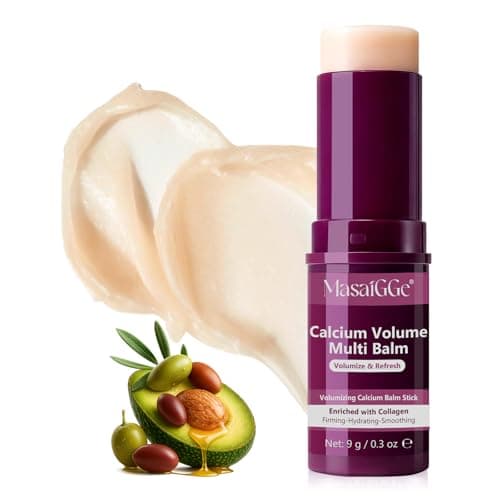Calcium Volume Multi Balm, Calcium Multi Balm Stick, barra de hidratante de colágeno coreano, antienvejecimiento, caída, arrugas, adecuado para los ojos, la cara, el cuello (1)