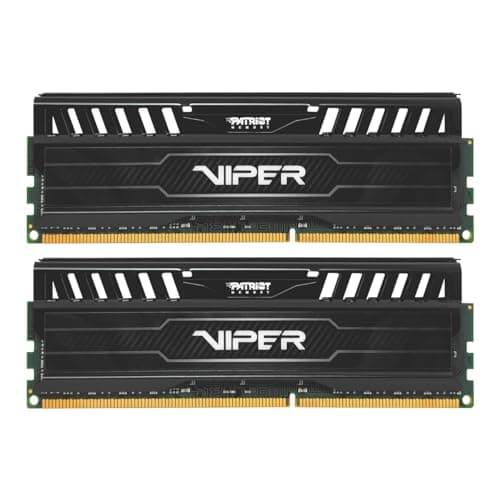 Patriot Memory Viper 3 Black Mamba DDR3 1600 16GB (2x8GB) C9 Kit Memoria de Juego XMP 1.3 Negro PV316G160C9K