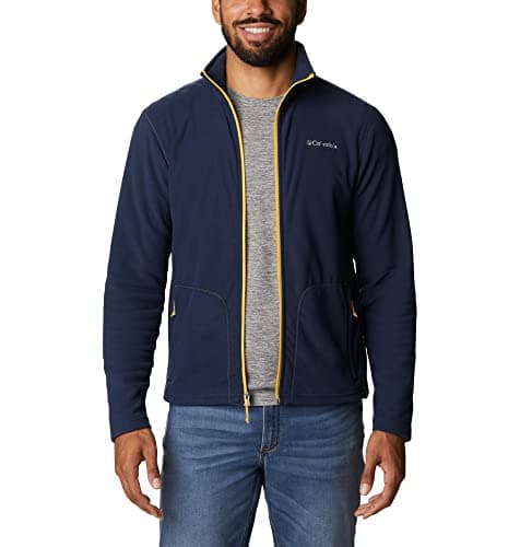 Columbia Fast Trek Light Full Zip Fleece, Forro polar con cremallera completa Hombre, Collegiate Navy 464, L