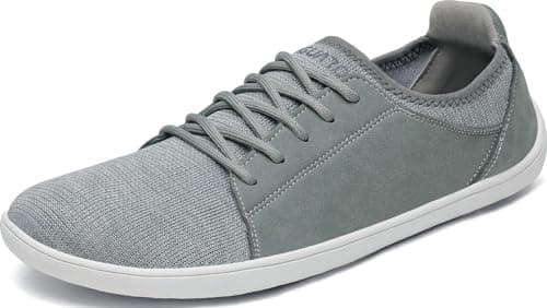 SAGUARO Unisex Barefoot Zapatillas Luck III-Minimalistas Casual Zapatos Ligeros Comodas Knit Calzado Descalzo Gr.36