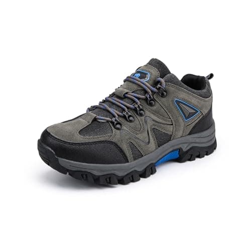 Gugifcto Zapatillas de Trekking Hombre para Senderismo y Montaña Trail Running Verano Ligeras Gray 38 EU