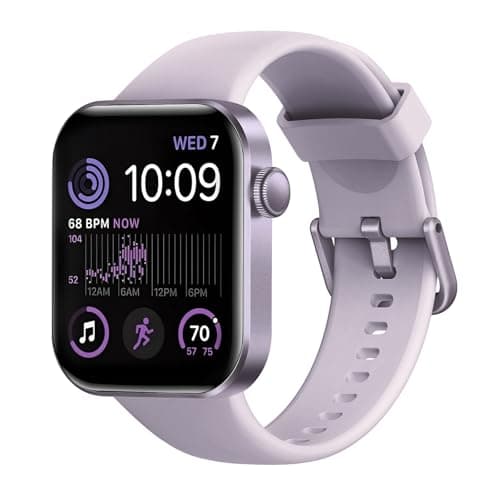 Reloj Inteligente Mujer Hombre, 1.85" Smartwatch con Llamadas Bluetooth, 140+ Modos Deportivos Smart Watch con SpO2/Pulsómetro/Monitor de Sueño/Podómetro, Impermeable IP68 Smart Watch Para Android iOS