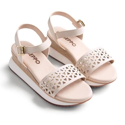 GIOSEPPO WETE, Correa en T Mujer, Off-White, 37 EU