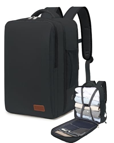 VMIKIV Mochila 40x30x20 para Ryanair Wizz Air Vueling Mochila Viaje Cabina Avion para Mujer Hombre Maletas de Viaje Con Compartimento Portatil Antirrobo Travel Backpack