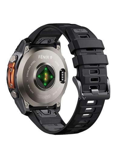 ANBEST Correa para Garmin Fenix 6X Pro/3/7X/8 51mm, Correa Silicona 26mm Quick-fit para Fenix 6X/7X Pro/5X/5X Plus/Epix Pro 51mm/Descent MK1/MK 2i/MK 2