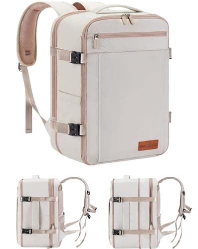 MOCOCITO Mochila Viaje Cabina Avion 40x30x20, Maletas de Viaje Cabina para Vueling Impermeable Mochila Equipaje de Mano, 30L Mochila Hombre Mujer Travel Backpack Mochila Portatil