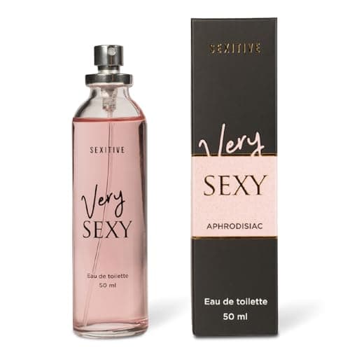 Sexitive VERY SEXY Perfume de mujer con Feromonas para atraer hombres. Fragancia Intensa y Duradera. Siéntete Hermosa y Confiada, Fragancia Floral Oriental, Deseo Absoluto - 50 ml 1.7 fl oz