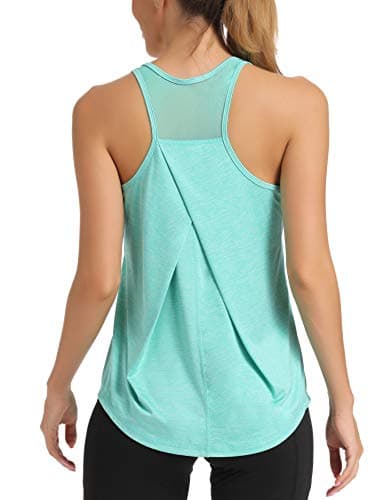Dawnrole Camisetas Tirantes Mujer Gimnasia Yoga Corriendo Atlético Tops