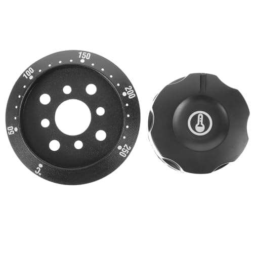 NIYANGLE Perilla De Termostato Para Control De Temperatura Del Horno Y Freidora Reemplazo Universal De 2.24X2.24 Pulgadas Para Cocina Eléctrica Ajuste Preciso Y Durable