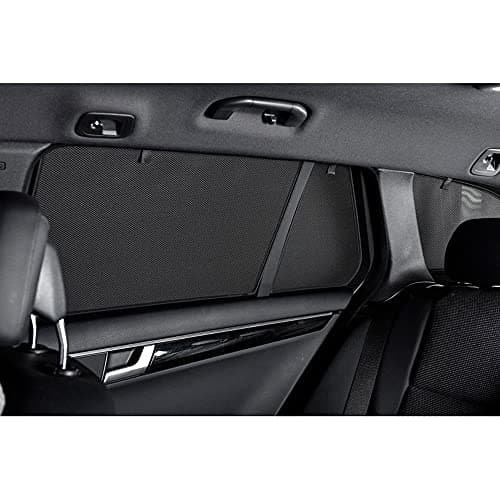 CAR SHADES Juego (Puertas traseras) Compatible con Seat Leon IV ST Sportstourer 2020- (2-Partes) cortinillas Parasol a Medida