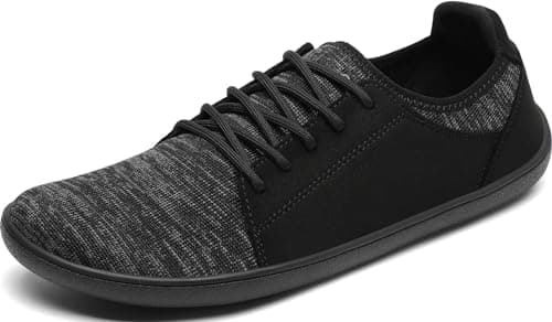 SAGUARO Unisex Barefoot Zapatillas Luck III-Minimalistas Casual Zapatos Ligeros Comodas Knit Calzado Descalzo Gr.36