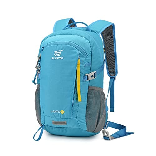 SKYSPER 20L Mochila Pequeña de Senderismo, Trekking para Hombres Mujeres Mochilas de Marcha Ultraligera Macuto de Viaje Casual para Montaña Acampada Camping Actividad al Aire Libre