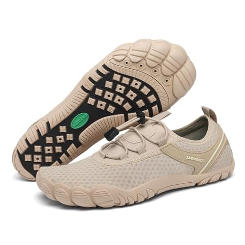 SAGUARO Zapatos de Agua Hombre Mujer Escarpines Zapatillas de Playa Surf Natación Secado Rápido Calzado Descalzo GR.36