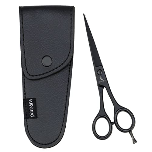 Pamara Tijeras Peluqueria Profesional, Tijeras Cortar Pelo Peluquero Mujeres y Hombres, para la Barba y Flequillo, Tijera Peluquería, Corte Perfecto con Estilo, Kit Peluquería Tijeras Corte