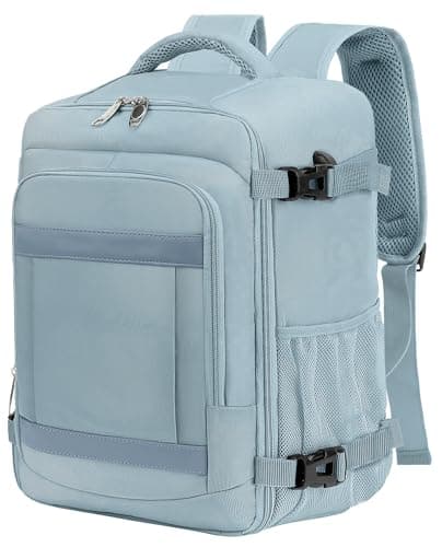KLOSTAIN Mochila Viaje Cabina Avion 40x20x25 para Ryanair 20L Mochila Cabina Equipaje de Mano Bolso Mochilas Hombre para Portatil Color sólido