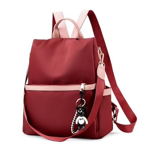 Aucuu Mochila Cartera para Mujer, Mochila de Mujer, Ligero Antirrobo Mini Mochila, Bolsa de Viaje Casual, Mochila de Escuela Bolsa de Hombro, Mochila de Viaje Linda para Niñas