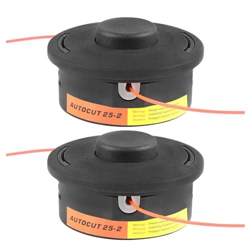 Forever Speed 2 Piezas Cabezal de Desbrozadora para AutoCut 25-2,Cabezal de Corte para FS80 FS81 FS85 FS86 FS87 FS100 FS106 FS108,Accesorios para Cortacésped