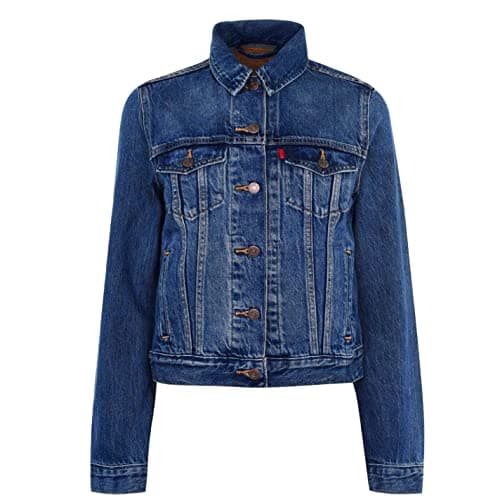 Levi's Original Trucker Chaqueta vaquera Mujer, Soft As Butter Dark, M