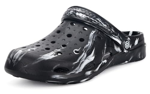 Zuecos Hombres Mujer Zapatillas de Playa Sandalias Piscina Verano Zapatos de Jardín Respirable Cómodos Pantuflas de Interior Exterior