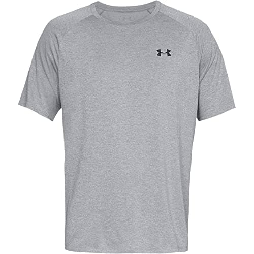 Under Armour Ua Tech 2.0 Ss Tee, Camiseta Hombre, Steel Light Heather, L