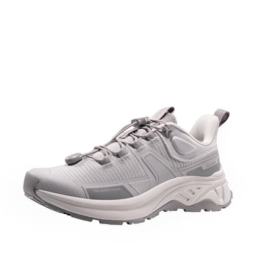 NORTIV 8 Zapatos de Senderismo Botas de Montaña Mujer Zapatillas Trekking Caza Antideslizante Ligeros al Aire Libre Transpirables Ligero,Size 36.5,Púrpura Claro,SNHS239W