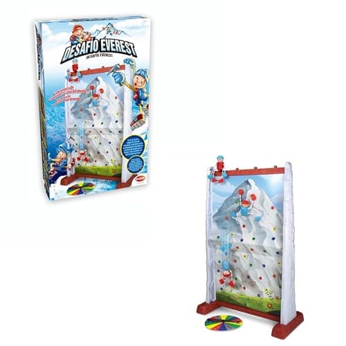 Bizak, Desafío Everest, Juego de Mesa Familiar de 2 a 4 Jugadores con una Montaña Escalable, Desarrollo de Habilidad y Estrategia para Niños a Partir de 5 Años (35001919)