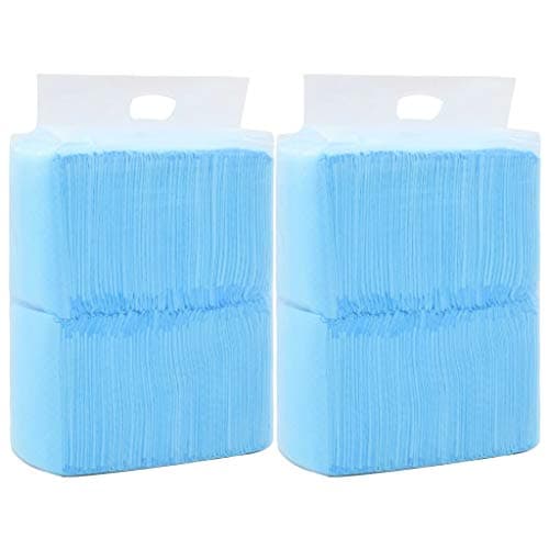 vidaXL 200x Empapadores para Mascota Textil no Tejido Animales de Compañía Casa Hogar Adiestramiento Educación Gasas Orines Micción 60x45 cm