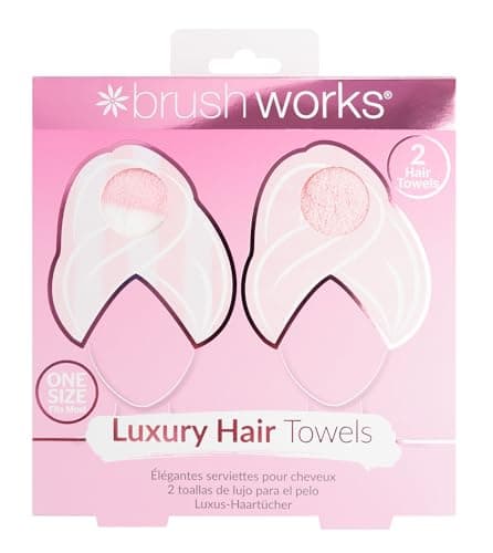 Brushworks Hd Luxury Cabello 2 Toallas 100 g