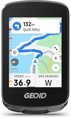 GEOID CC700 Pro GPS Ciclocomputador Touchscreen 2,8 Pulgadas con Mapas Completos – Ciclocomputador Bicicleta GPS Sin Cables con Navegación por Mapa, IPX7 Impermeable