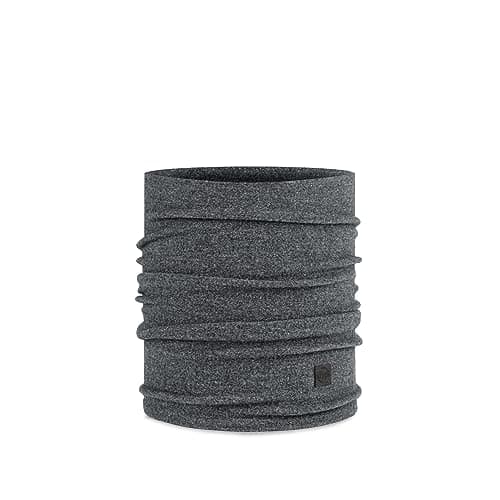 Buff Merino Fleece Hombre Mujer Adulto, Frio Extremo, Practico, Versatil, Moda, Aislamiento termico, Comodo, Talla Única, Gris