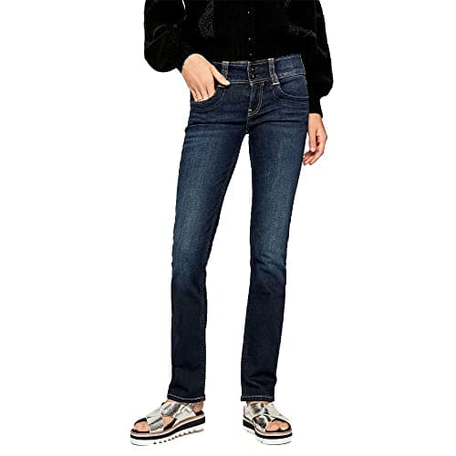 Pepe Jeans Gen, Jeans Mujer, Azul (Denim-H06), 34W / 32L